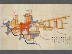 川越城下絵図